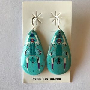 Turquoise earrings